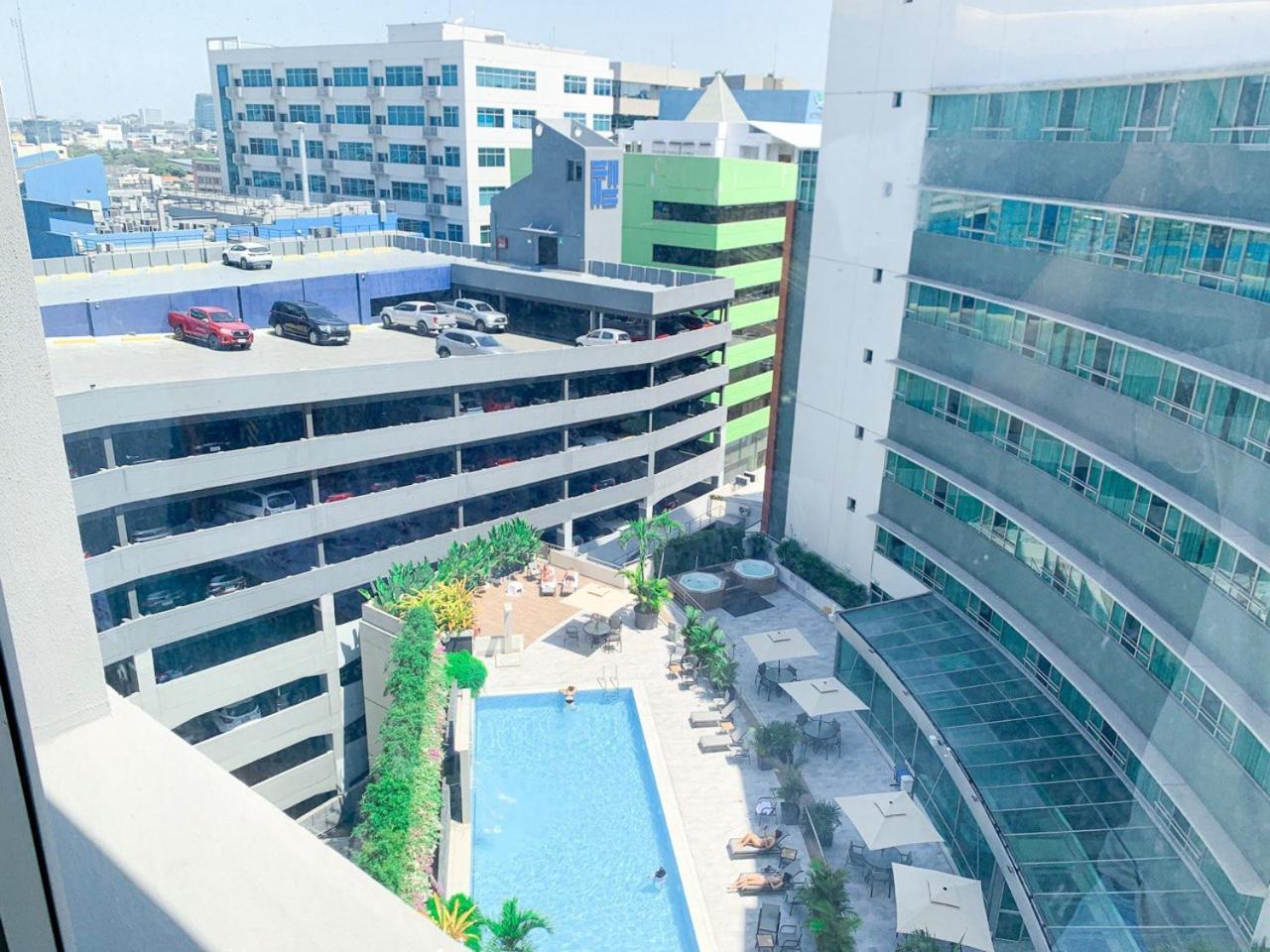 شقة Lujoso Depa Con Vista A Todo Guayaquil! المظهر الخارجي الصورة